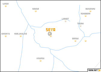 map of Seya
