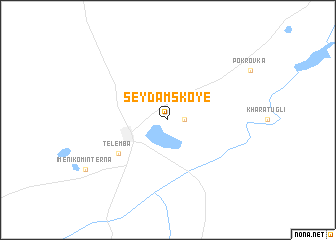 map of Seydamskoye