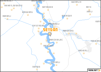 map of Seydan