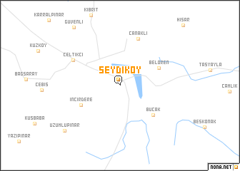 map of Seydiköy