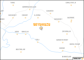 map of Seydikuzu