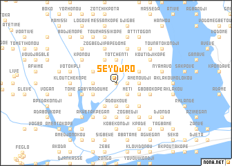 map of Seydjro