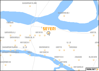 map of Séyéri