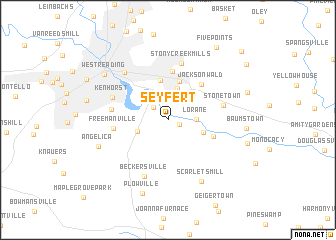 map of Seyfert