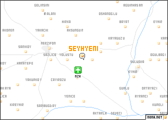 map of Şeyhyeni