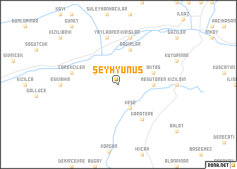 map of Şeyhyunus