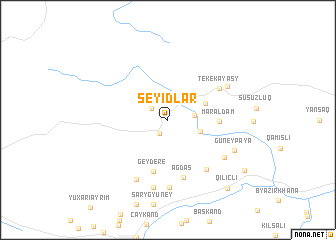 map of Seyidlǝr