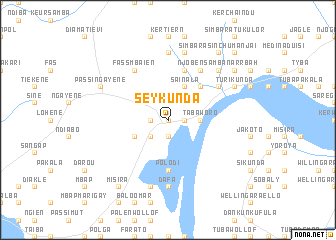 map of Sey Kunda