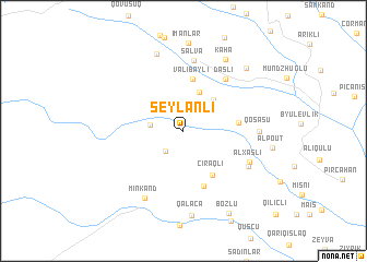 map of Şeylanlı