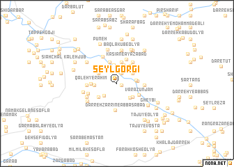 map of Seyl Gorgī