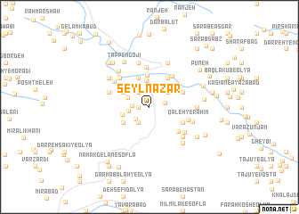 map of Seyl Naz̧ar