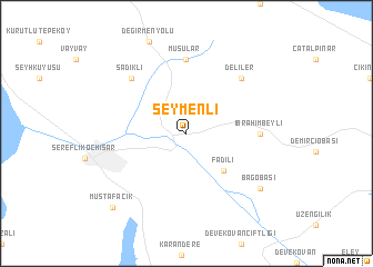 map of Seymenli