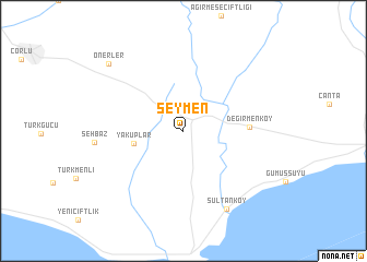 map of Seymen