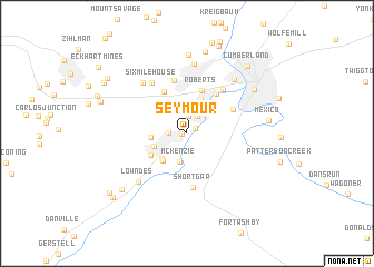 map of Seymour