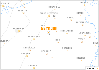 map of Seymour