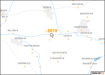 map of Seym