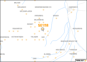 map of Seynā