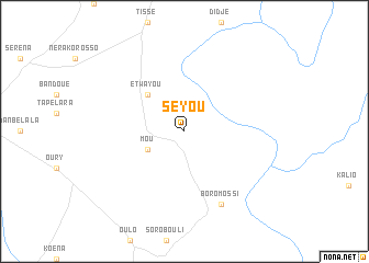 map of Séyou