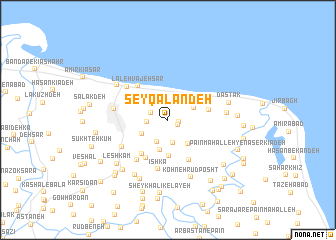 map of Şeyqalandeh