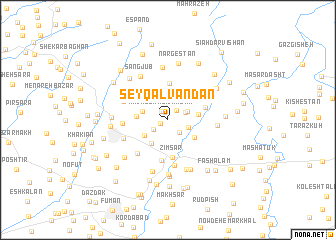 map of Şeyqalvandān