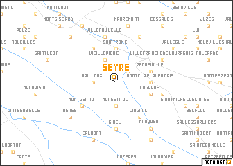 map of Seyre