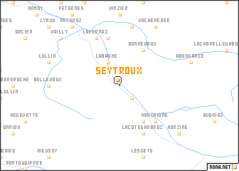 map of Seytroux