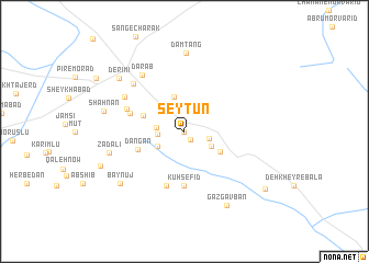 map of Seyţūn