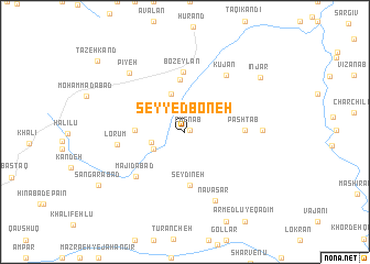 map of Seyyed Boneh