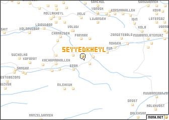 map of Seyyed Kheyl