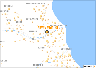 map of Seyyed Nīkī