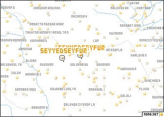 map of Seyyed Seyfūr