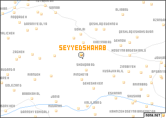 map of Seyyed Shahāb