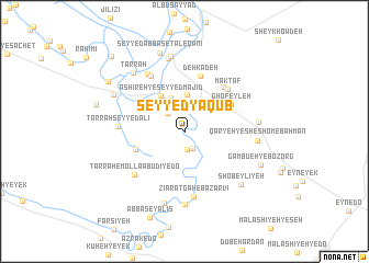 map of Seyyed Ya‘qūb