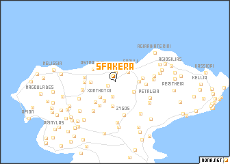 map of Sfakerá