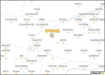 map of Sfăraş