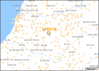 map of Sfenta