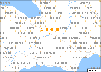 map of Sfikaíika