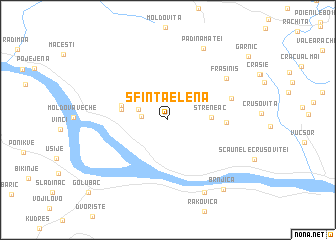 map of Sfînta Elena