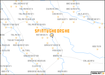 map of Sfîntu Gheorghe