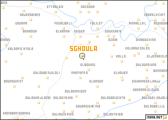 map of Sghoula