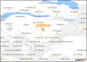 map of Sgonniki