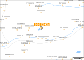 map of Sgoshcha