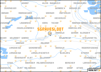 map of ʼs-Gravesloot