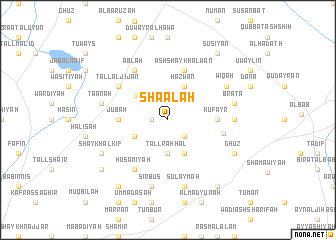 map of Sha‘ālah