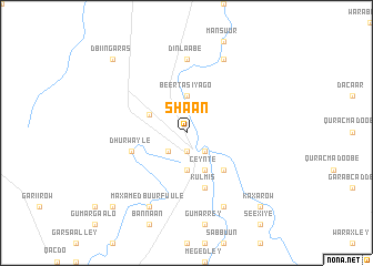 map of Shaan
