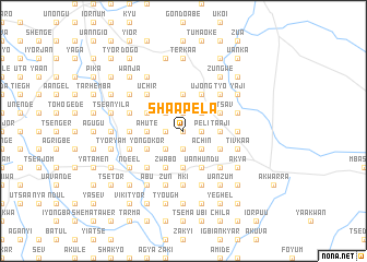 map of Shaapela