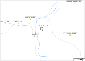 map of Shaargan