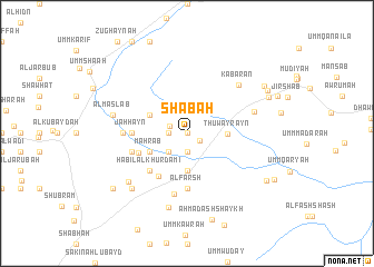 map of Shabāh