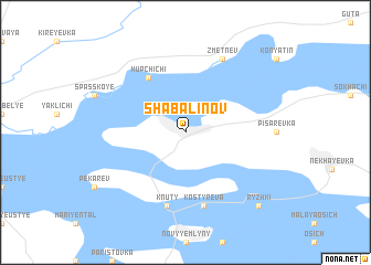 map of Shabalinov