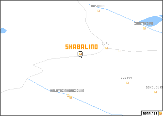 map of Shabalino